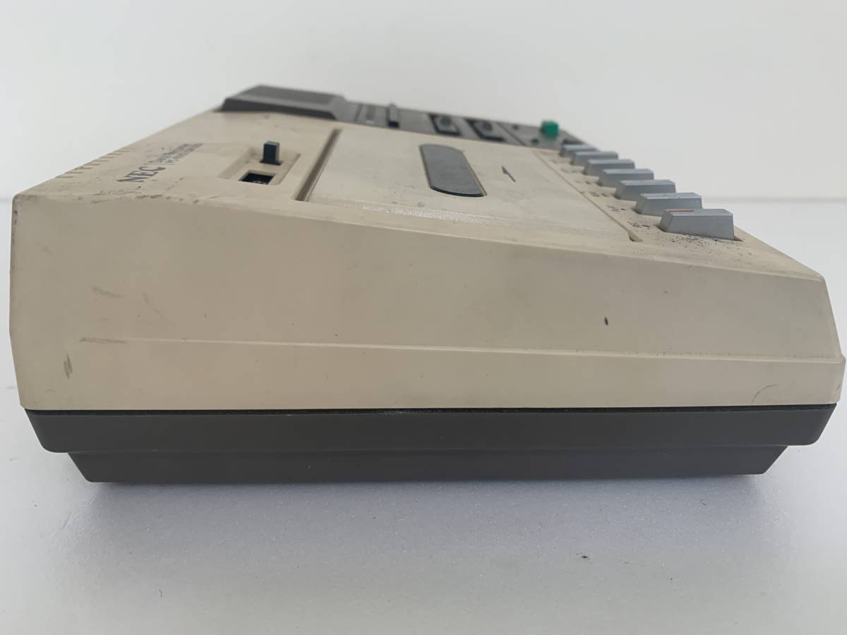NEC DATA RECORDER データレコーダー PC-6082 昭和レトロ ビンテージ 中古 ジャンク 現状品 szlpの画像5