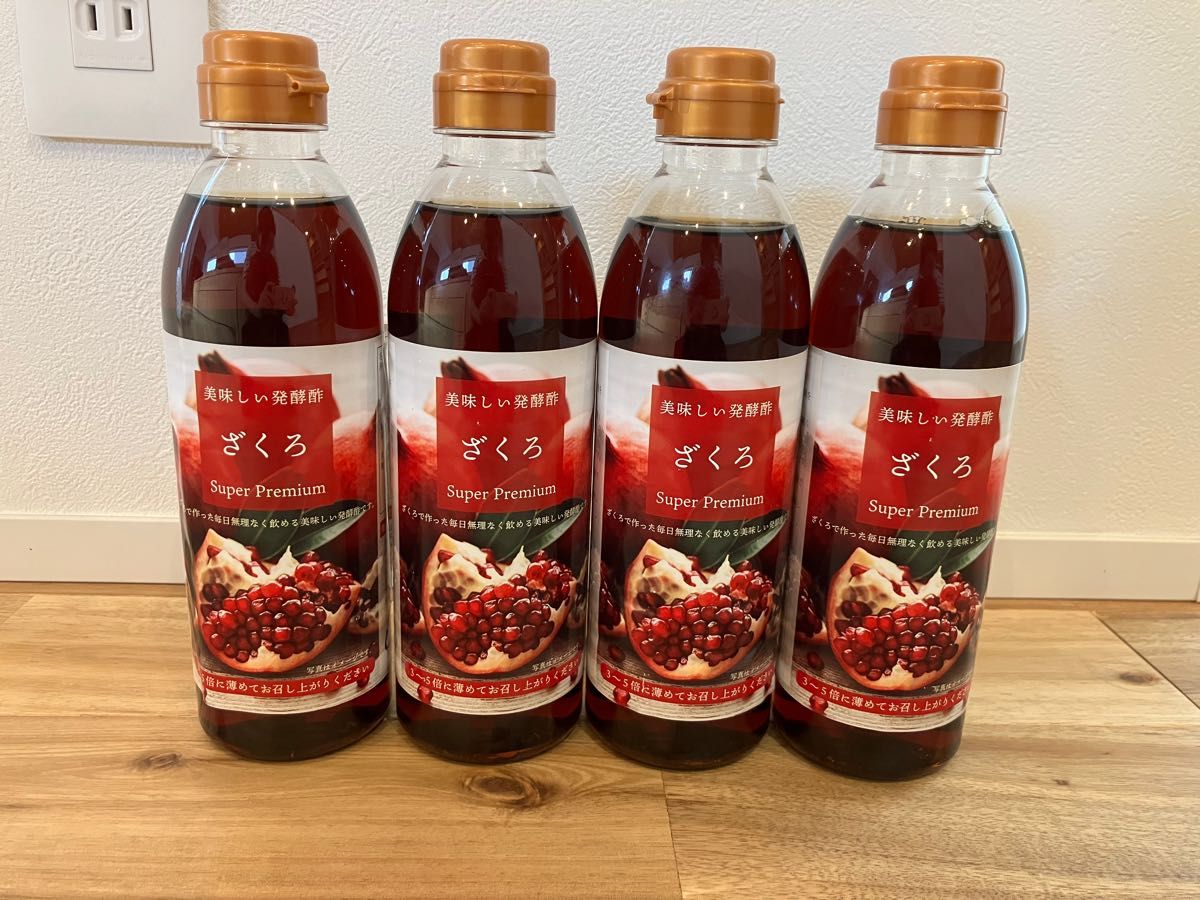 Jノリツグ ざくろ酢スーパープレミアム 4本セット|PayPayフリマ
