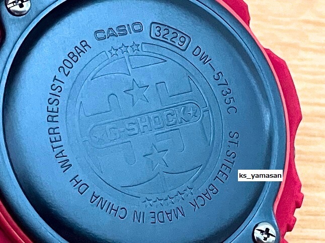 未使用 DW-5735C-4JR RED OUT レッドアウト G-SHOCK 35周年 記念 未使用 DW-5735C-4JR RED OUT レッドアウト G-SHOCK 35周年 記念