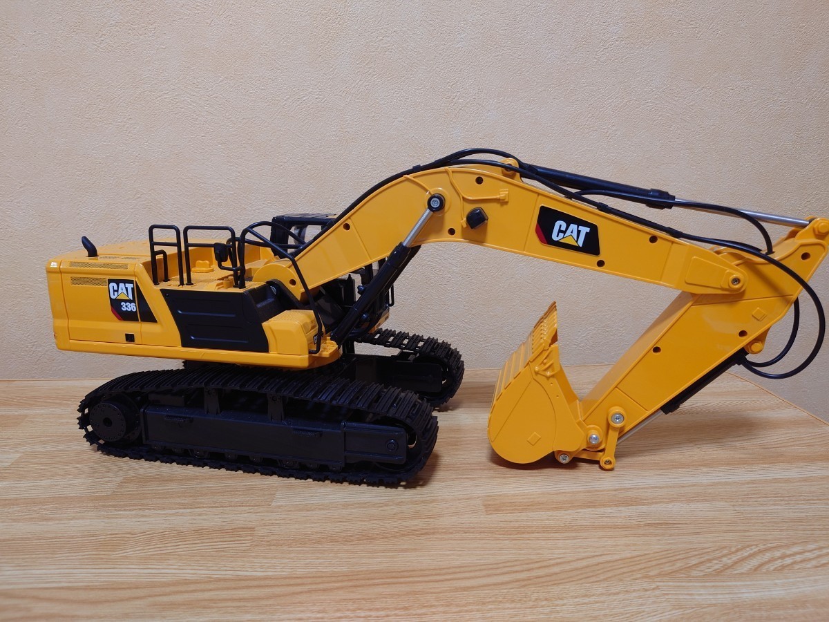 パワーショベル ラジコン フルアクション 京商 RC 1/24スケール エスカベーター EXcavator 1/24 RC CAT 建機シリーズ 336 油圧ショベル_画像2