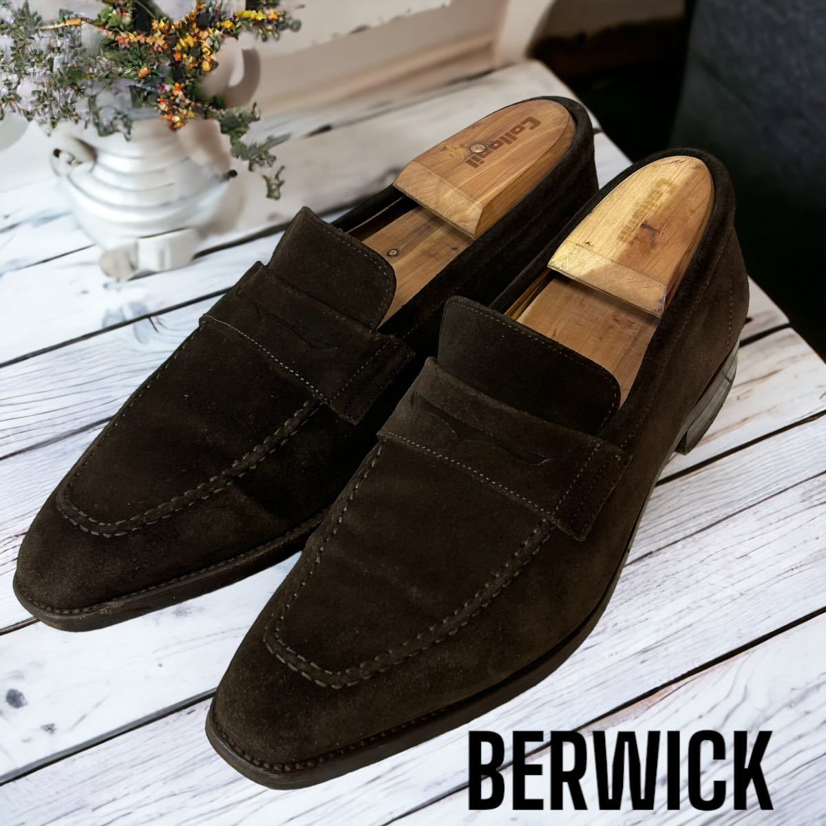 berwick ローファー ダークブラウン-
