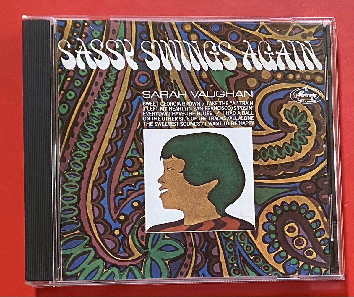 【CD】Sarah Vaughan「Sassy Swings Again」サラ・ヴォーン 輸入盤 [07220387]_画像1