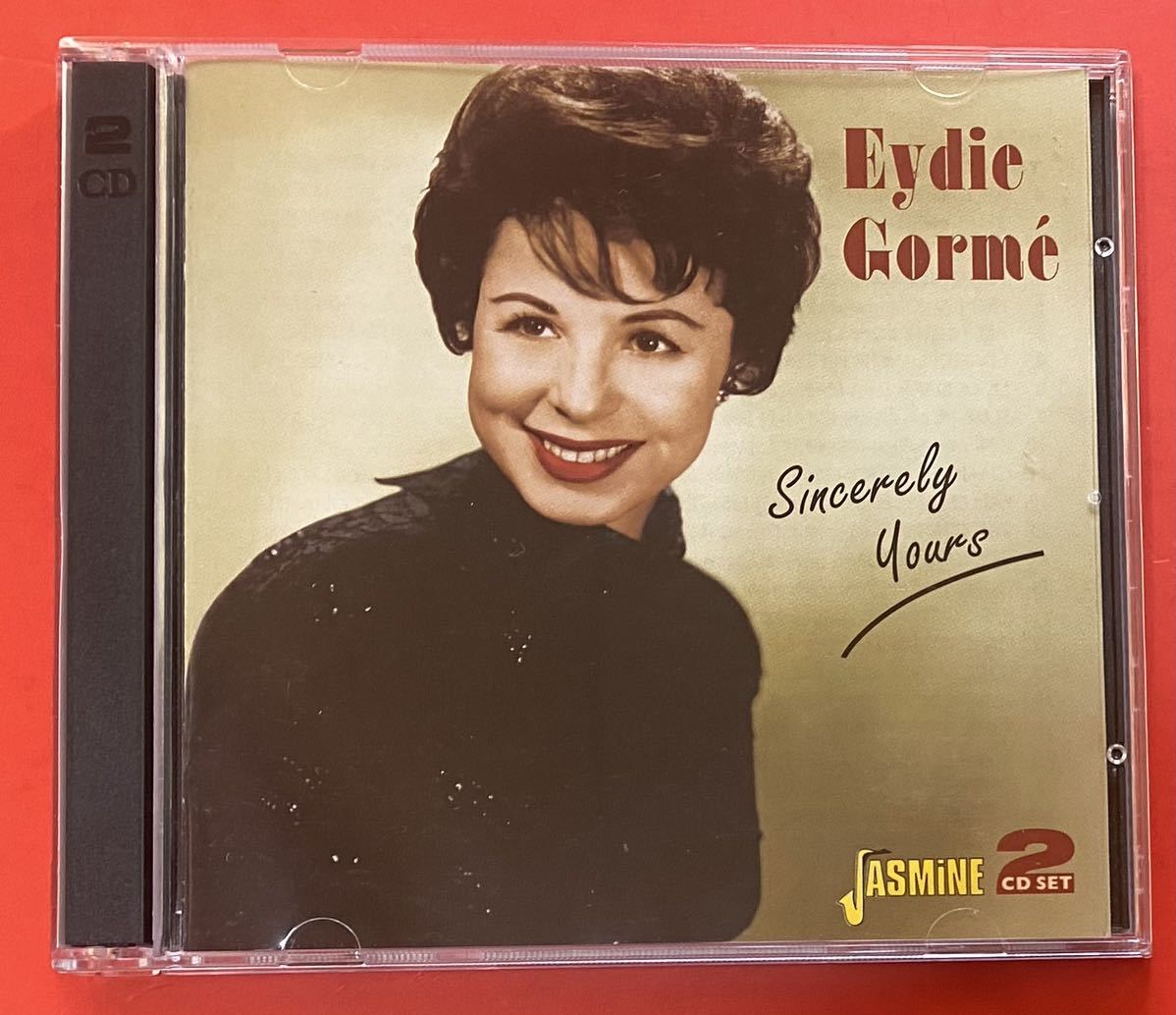 【2CD】EYDIE GORME「SINCERELY YOURS」イーディ・ゴーメ 輸入盤 盤面良好 [05200448]_画像1