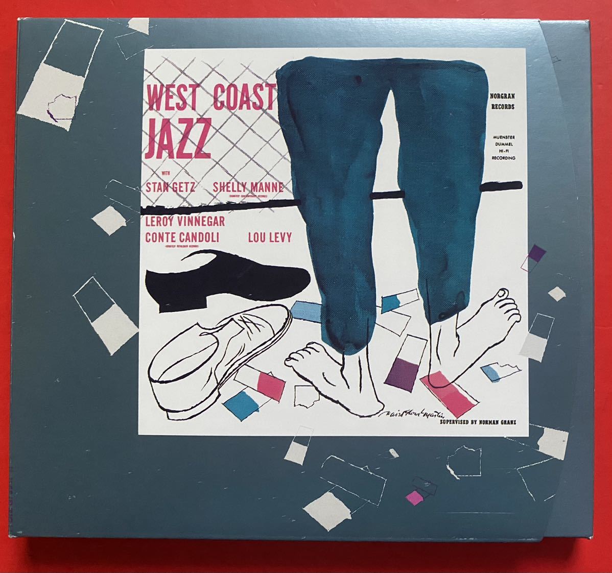 【CD】STAN GETZ「WEST COAST JAZZ +7」スタン・ゲッツ 輸入盤 ボーナストラックあり 盤面良好 [09030256]_画像1