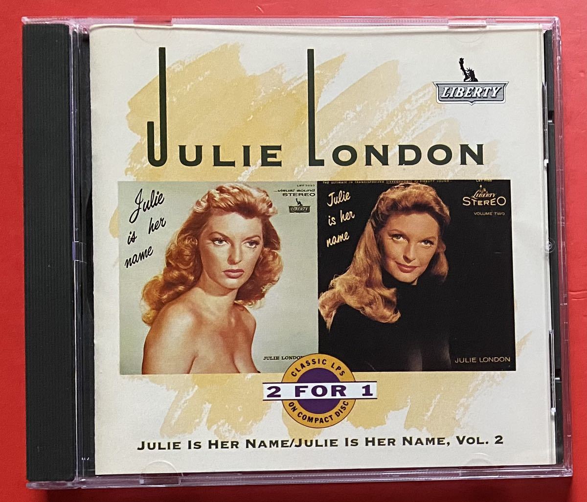 【2in1CD】JULIE LONDON「彼女の名はジュリー JULIE IS HER NAME / JULIE IS HER NAME, VOL.2」ジュリー・ロンドン 輸入盤 [07300385]_画像1