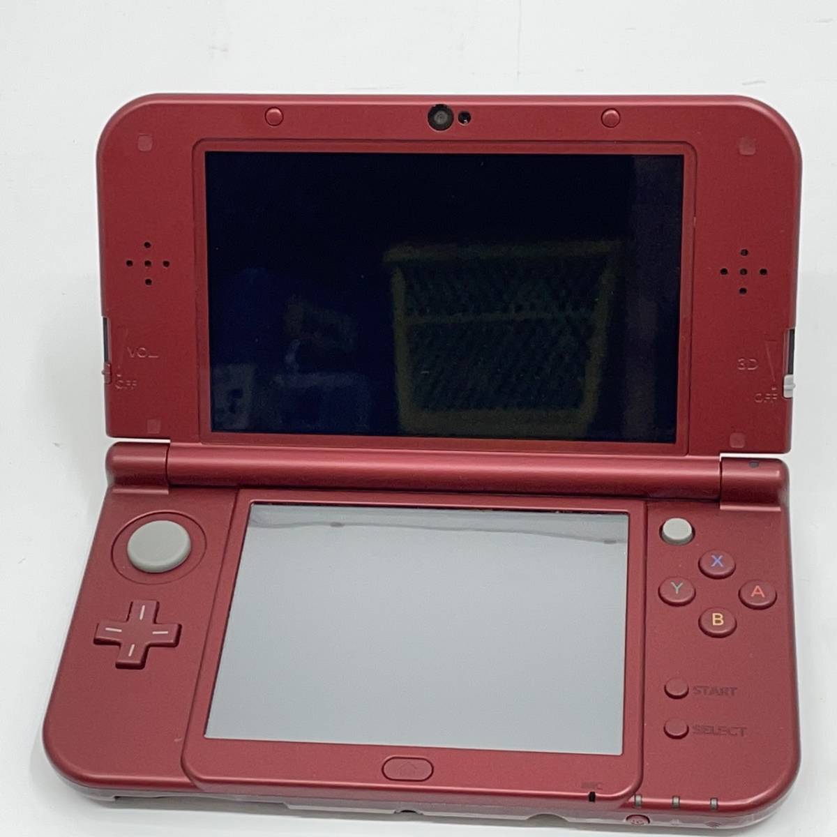 送料無料h53437 Nintendo ニンテンドー new 3DS LL RED-001 メタリック