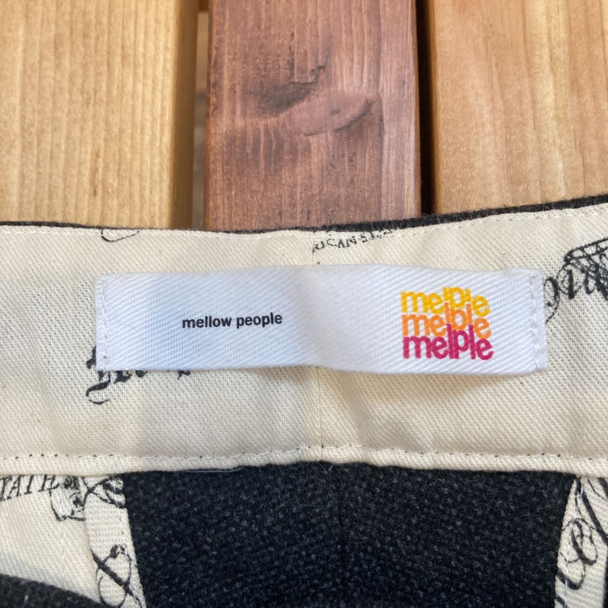 新品! melple メイプル ウィンターキャット イージーパンツ イージースラックス リラックスパンツ ビジネスカジュアルパンツ