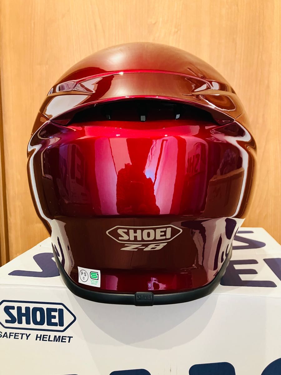 定価60 500円 新品同様 無傷の極美品 SHOEI Z-8 Mサイズ ワイン 定価60 500円 新品同様 無傷の極美品 SHOEI Z-8 Mサイズ ワイン