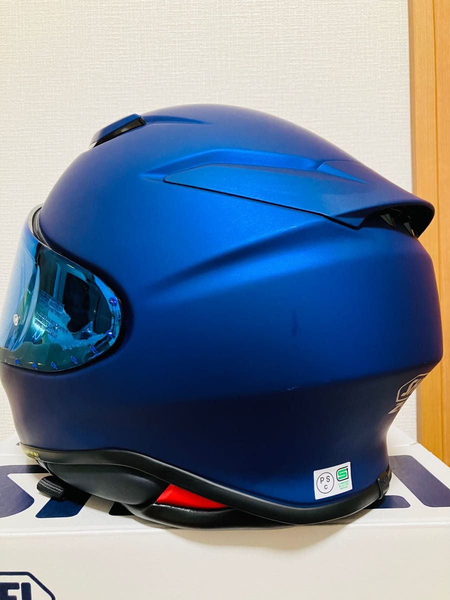 SHOEI Z-8 マットブルーメタリック Mサイズ 2022年6月