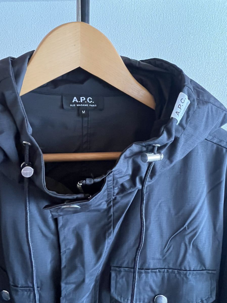 A.P.C ナイロンコート　アーペーセー　used 中古 サイズM_画像5