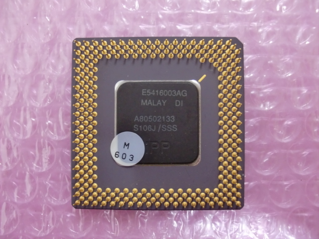 INTEL Pentium 133 MHz SPGA (Socket7) ★中古正常品★ (1)_画像3