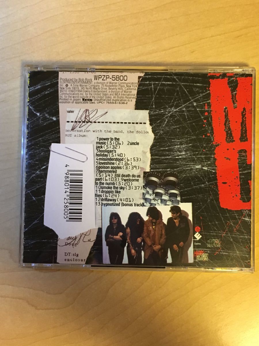 初回限定盤★モトリー・クルー/Motley Crue★国内盤CD