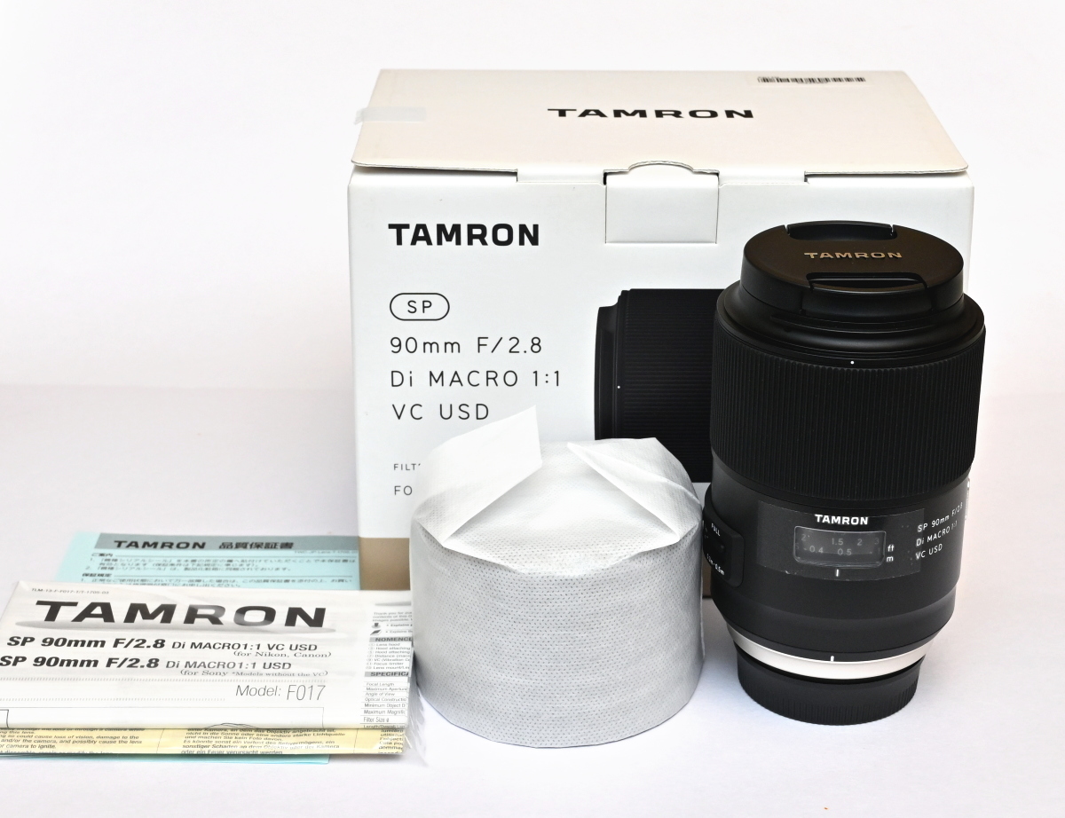【試写のみ】 TAMRON SP 90mm F/2.8 Di MACRO 1：1 VC USD (Model F017) [ニコン用]