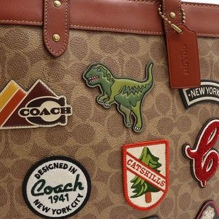 COACH コーチ フィールド トートバッグ レキシー 恐竜 2WAY COACH コーチ フィールド トートバッグ レキシー 恐竜 2WAY