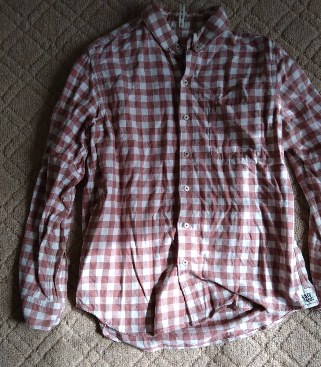kato flannel shirt S size 