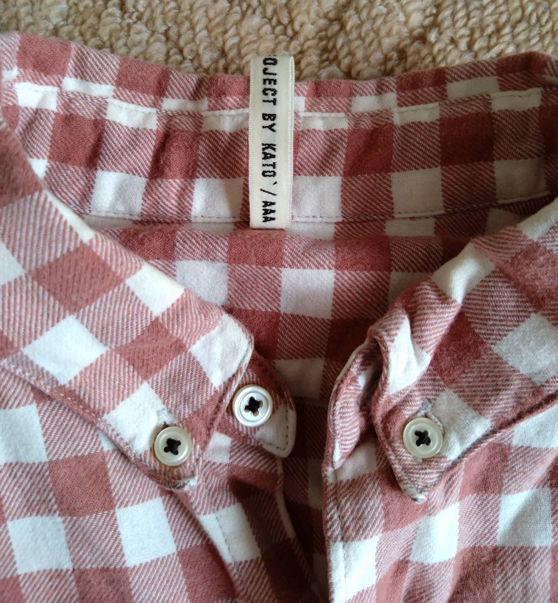 kato flannel shirt S size 