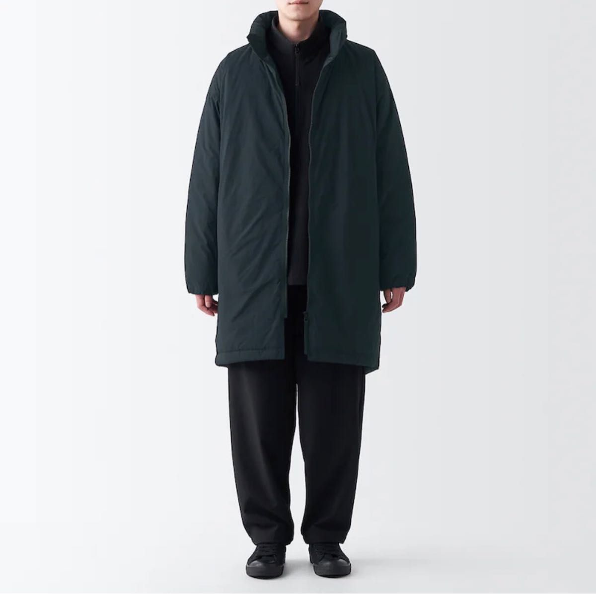 無印良品 MUJI LABO 撥水ダウンコート 黒 Lサイズ 新品未使用 無印良品 MUJI LABO 撥水ダウンコート 黒 Lサイズ 新品未使用