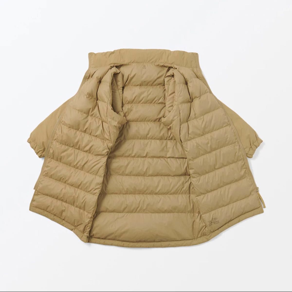 無印良品 MUJI LABO 撥水ダウンコート ベージュ Lサイズ 新品未 無印良品 MUJI LABO 撥水ダウンコート ベージュ Lサイズ 新品未