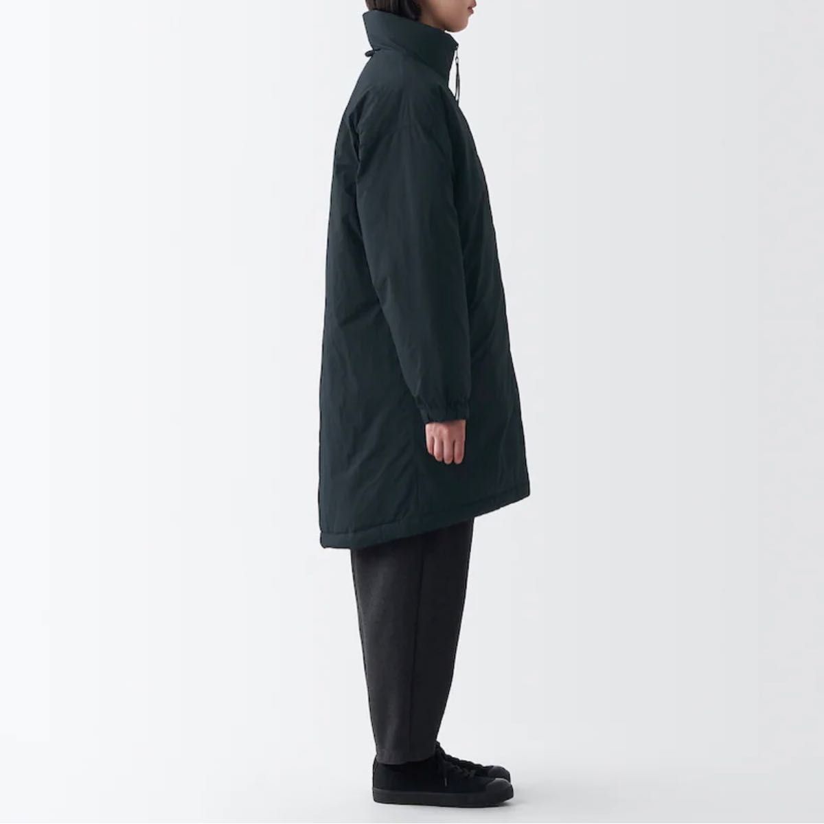 無印良品 MUJI LABO 撥水ダウンコート 黒 Lサイズ 新品未使用 無印良品 MUJI LABO 撥水ダウンコート 黒 Lサイズ 新品未使用