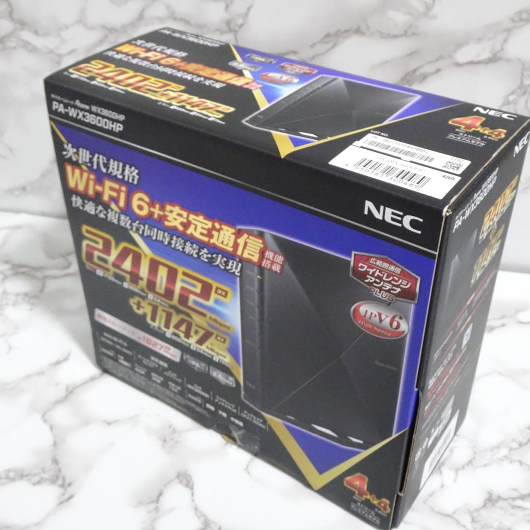 定番HOT】 NEC 無線ルータ PA-WX3600HP ブラック dWwMx-m94723112920