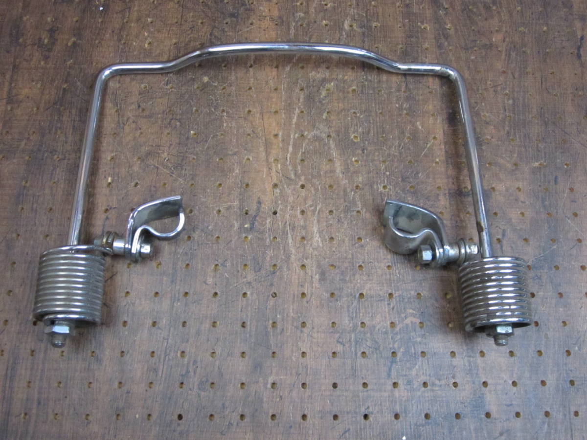 40s 50s*bati seat helper yoke spring plating tandem Vintage Harley Knuckle bread shovel side valve(bulb) FL EL WL
