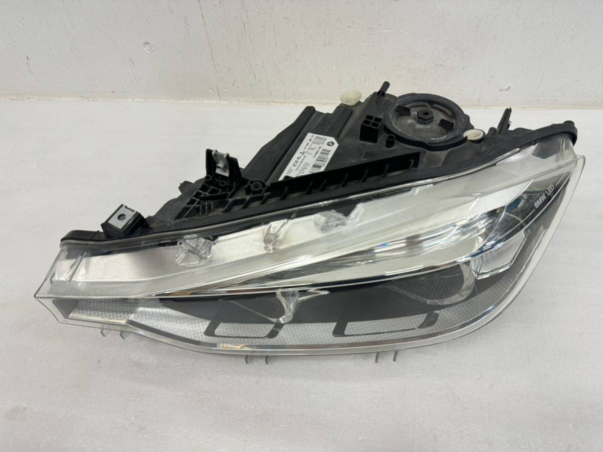 5O5 【美品】 BMW 3シリーズ F30 F31 後期 純正 LED ヘッドライト 左 7419631-04_画像6