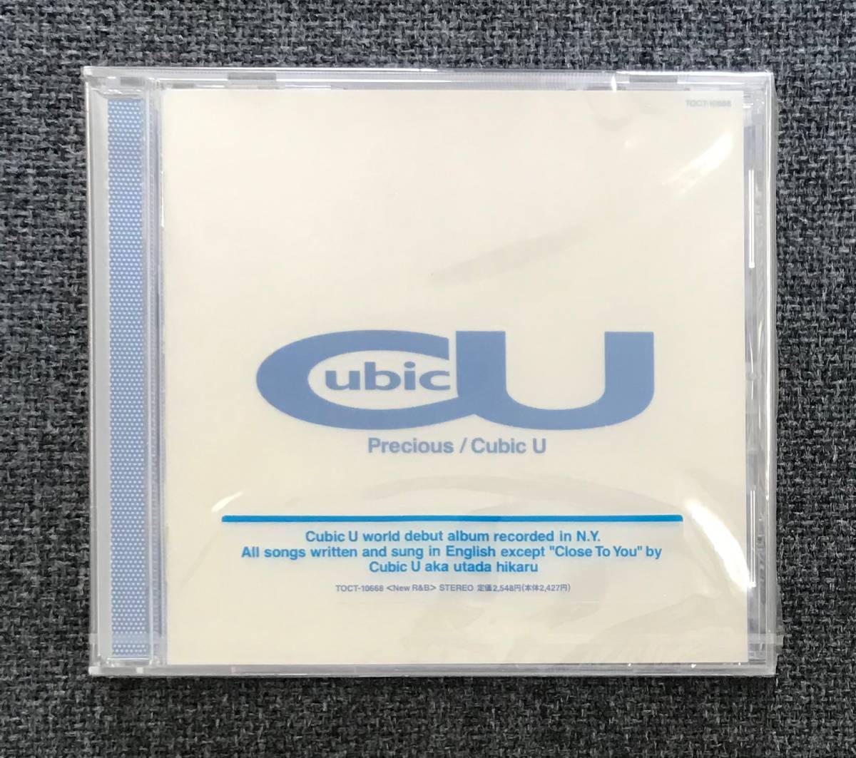 新品未開封CD☆Ｃｕｂｉｃ　Ｕ プレシャス.,(1999/03/31)/ TOCT10668.._画像1