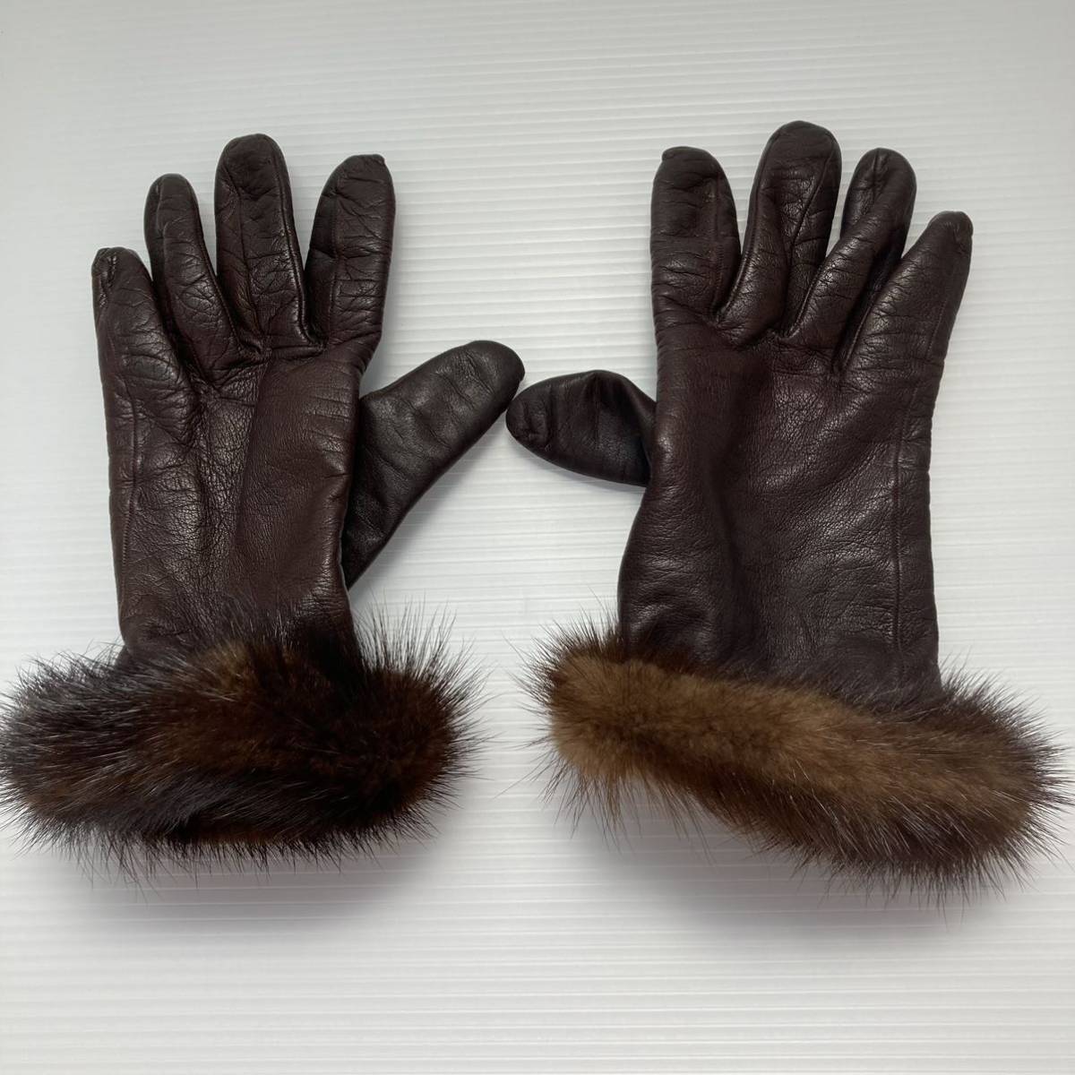 SERMONETA Gloves セルモネータグローブス レザーグローブ 革手袋 サイズ7_画像2