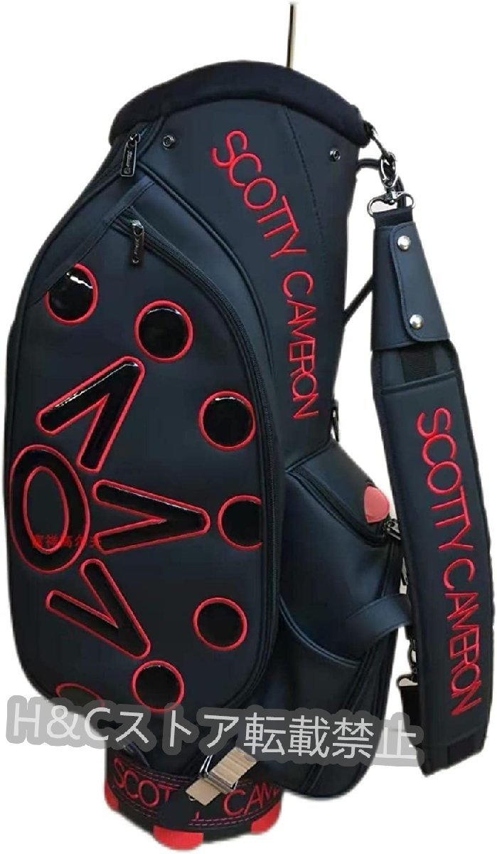 スポーツゴルフバッグ Golf Club Bag キャディバッグ 防水耐摩耗性の画像1