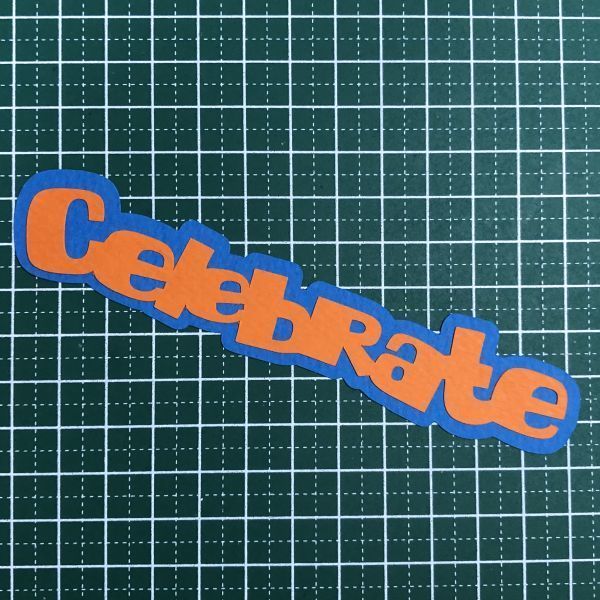 （1261C）celebrate【7セット】★カット_画像1