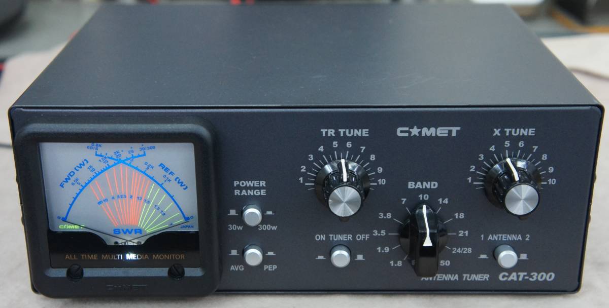 COMET antenna tuner CAT-300 beautiful goods 