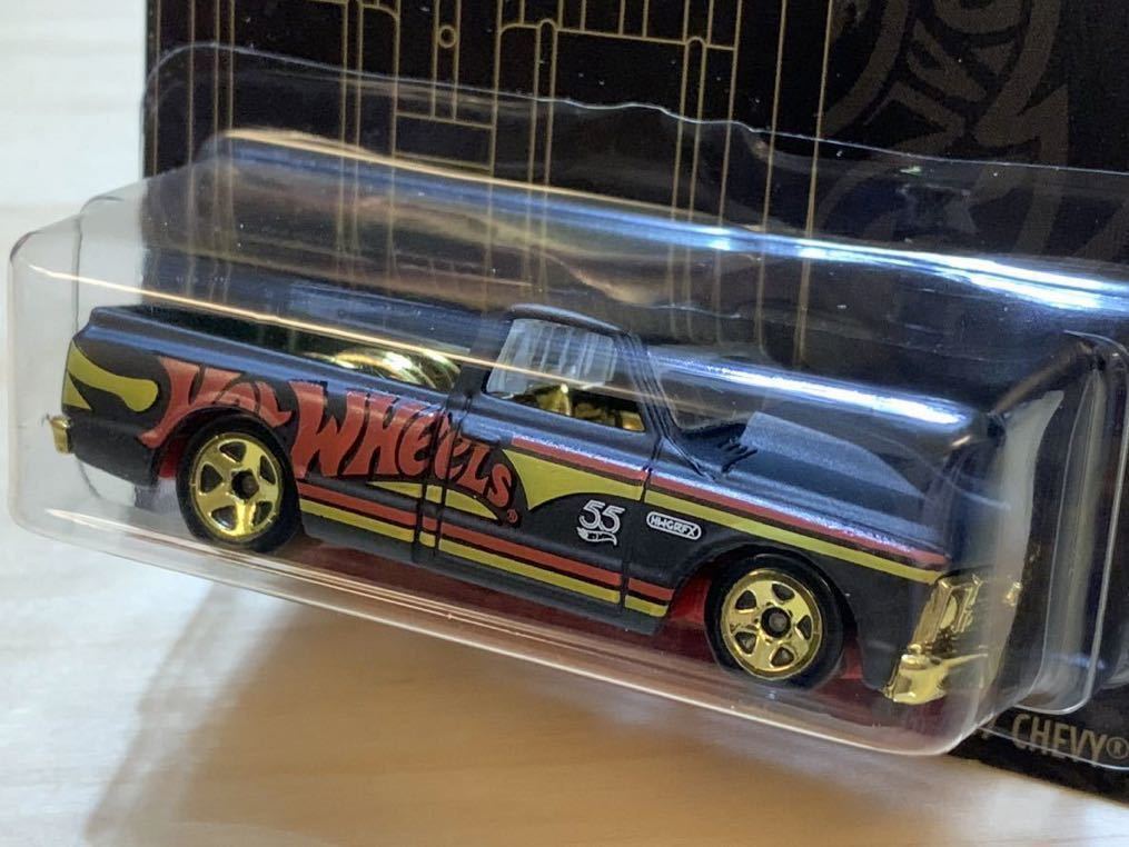 【ヤマダデンキ限定 / 新品：未開封】HOT WHEELS ホットウィール 1967年 シェビー C10 [55周年記念 パール＆クローム]_画像4