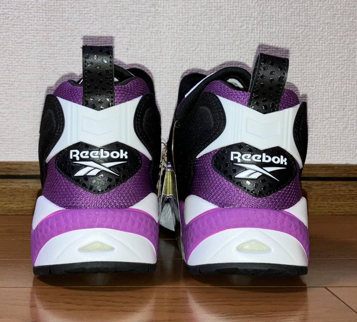 新品 REEBOK INSTA PUMP FURY 95 GX2662 27.5cm リーボック ポンプフューリー パープル ブラック ホワイト 紫 黒 白 instapump og_画像5