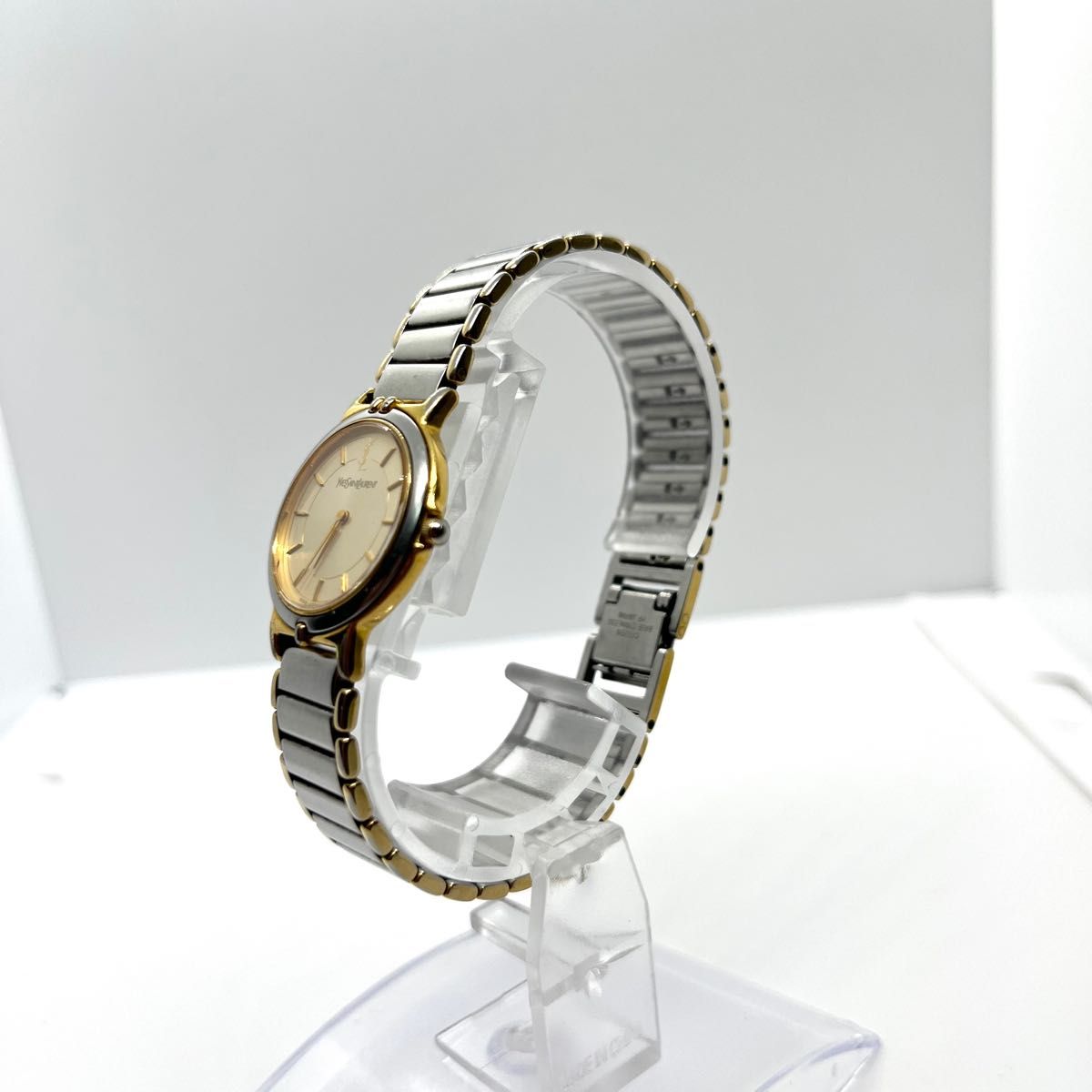 【美品】稼動品 Yves saint Laurent 腕時計