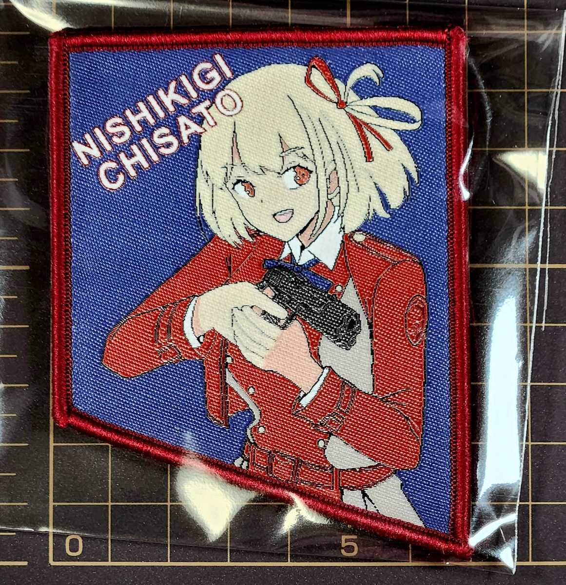 国内未発売 サークル正規品 錦木千束 刺繍ベルクロワッペン ■ パッチ リコリス・リコイル Lycoris Recoil