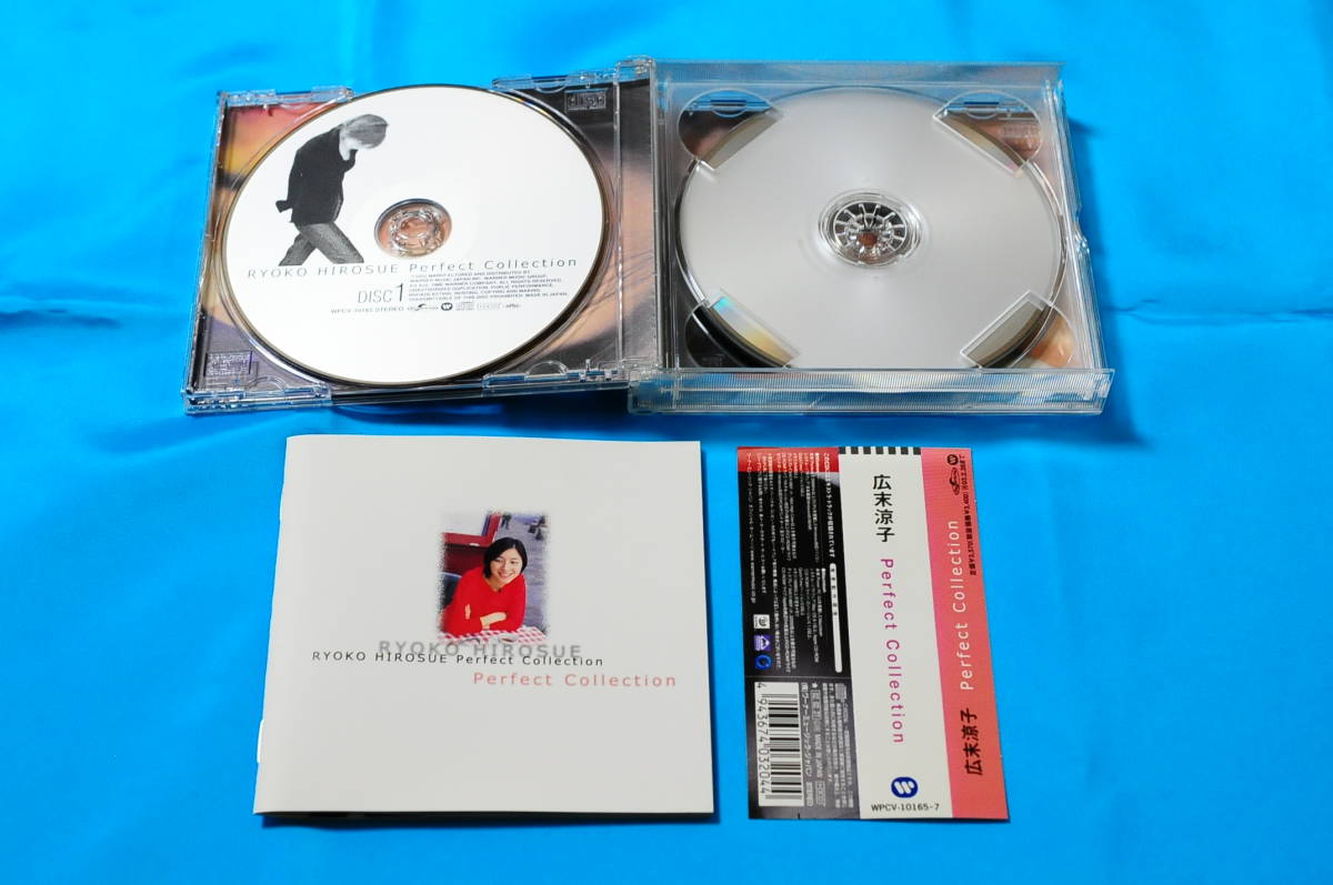 [ кейс . ощущение б/у ] Hirosue Ryouko |Perfect Collection [WARNER MUSIC JAPAN WPCV-10165~7][ с поясом оби ]