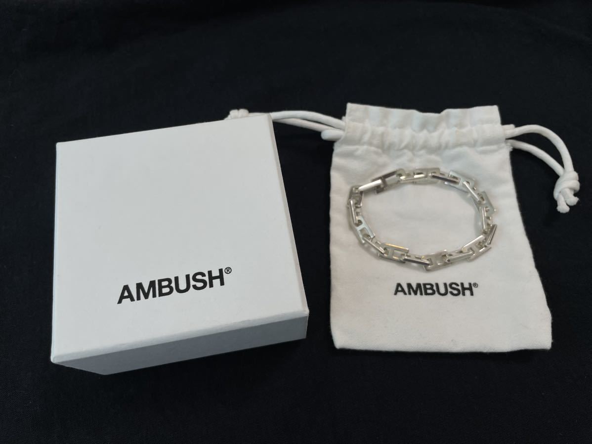 AMBUSH アンブッシュA CHAIN BRACELET ブレスレット 925｜PayPayフリマ
