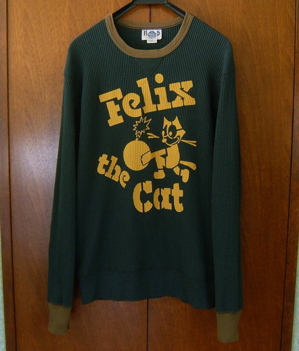 トイズマッコイ TOYS McCOY×Felix McHILL フィリックス ワッフルサーマル 長袖Tシャツ_画像2