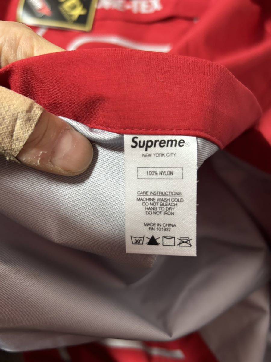 SUPREME シュプリーム 19SS Gore-Tex poncho ゴアテックス ポンチョ north face box logo swarovski S M red st_画像4