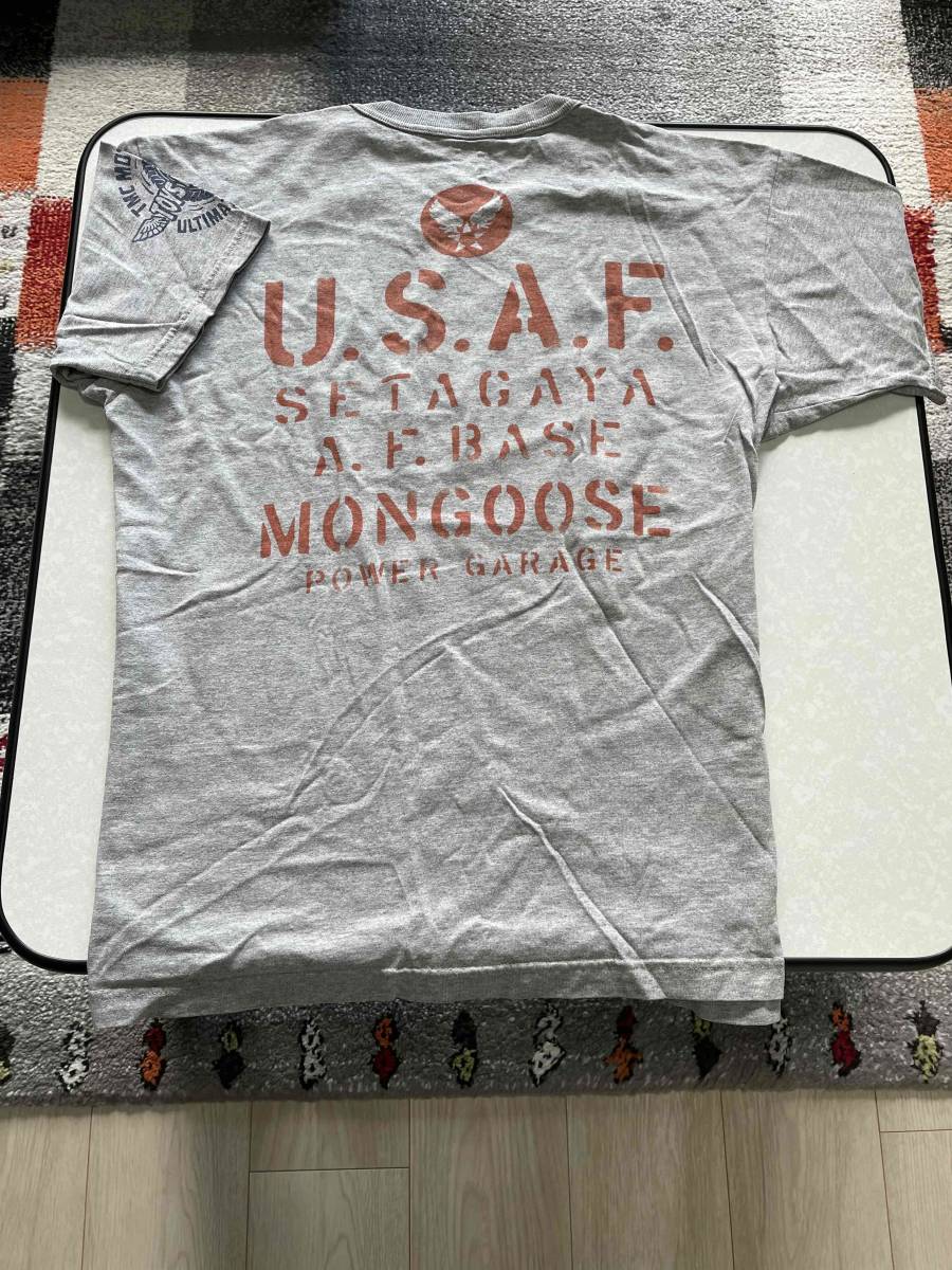 TOYS McCOY SETAGAYA A.F.BASEコラボ MONGOOSE Tシャツ_画像4
