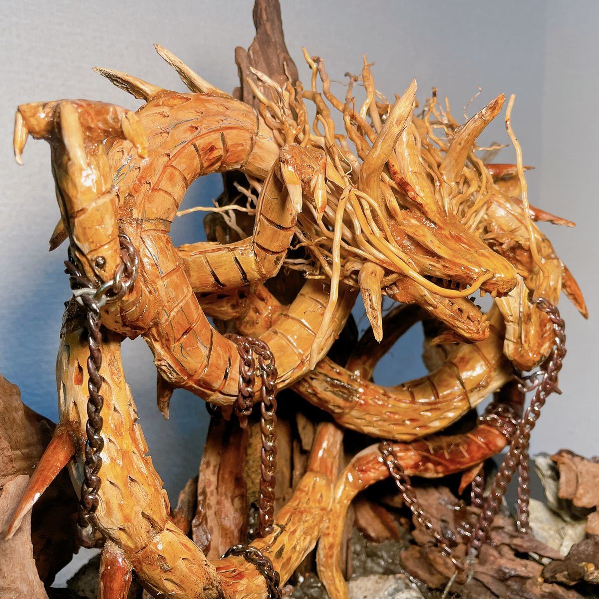 オリジナル品】龍を宿す一点物流木の魔法 オリジナル品】龍を宿す一点物流木の魔法