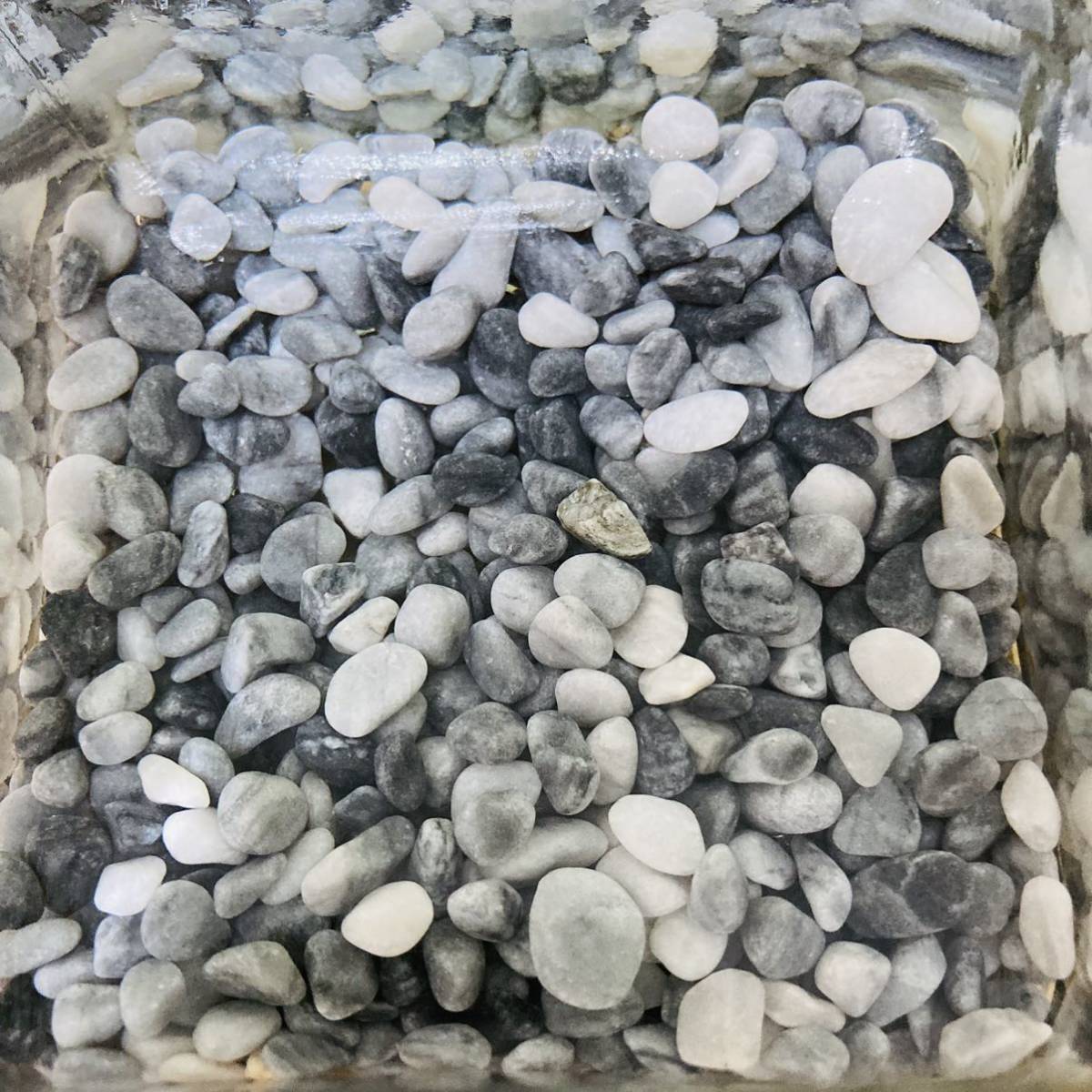  large . gravel 5~10mm 10kg ice gray large . sand aquarium so il 