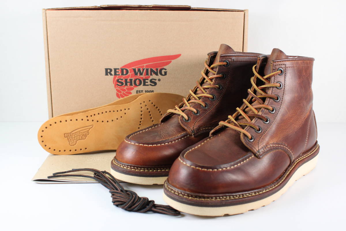 ★数回使用程度★箱付き★美品★11年★1907★8D★ラフ&タフ★レッドウィング★RED WING★　　　　★9111 8085 8876 2972 8875 ★