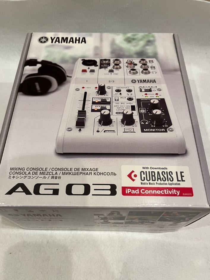 ☆美品・動作確認済☆ YAMAHA AG03 オーディオインターフェース