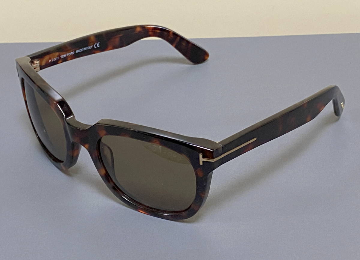 公式 美品 TOM FORD TF198 56J campbell トムフォード キャンベル トム