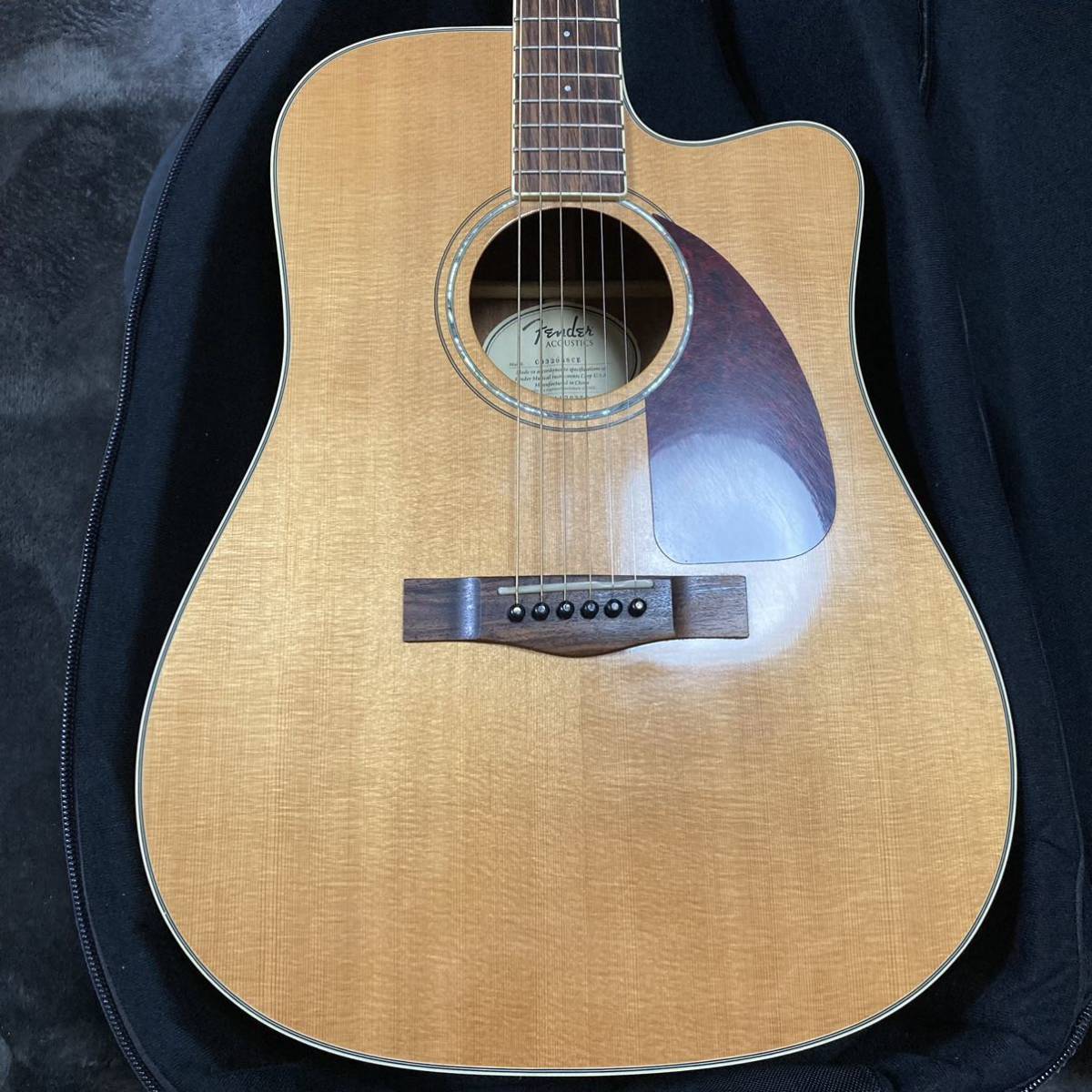 Fender USA CD 最上位モデル エレアコ アコースティックギター CD320ASCE エレクトリックアコースティック アコースティック _画像2