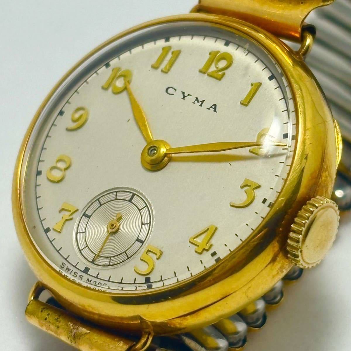 超歓迎された】 CYMA(シーマ)CHRONOMETRE レディス腕時計 手巻き