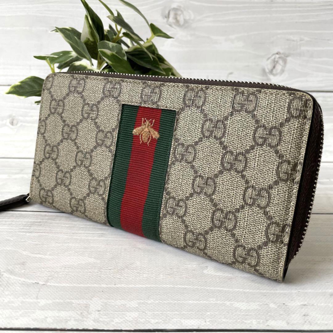 美品】 GUCCI グッチ 長財布-