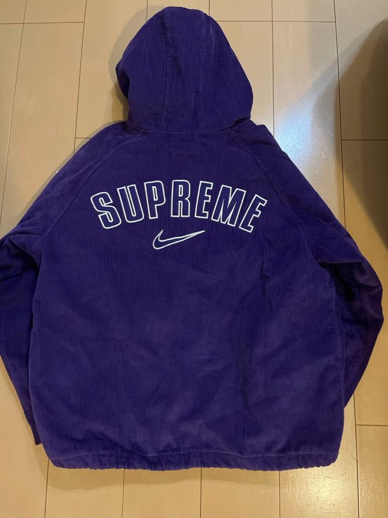 supreme 22AW シュプリーム NIKE Arc Corduroy Hooded Jacket supreme 22AW シュプリーム NIKE Arc Corduroy Hooded Jacket