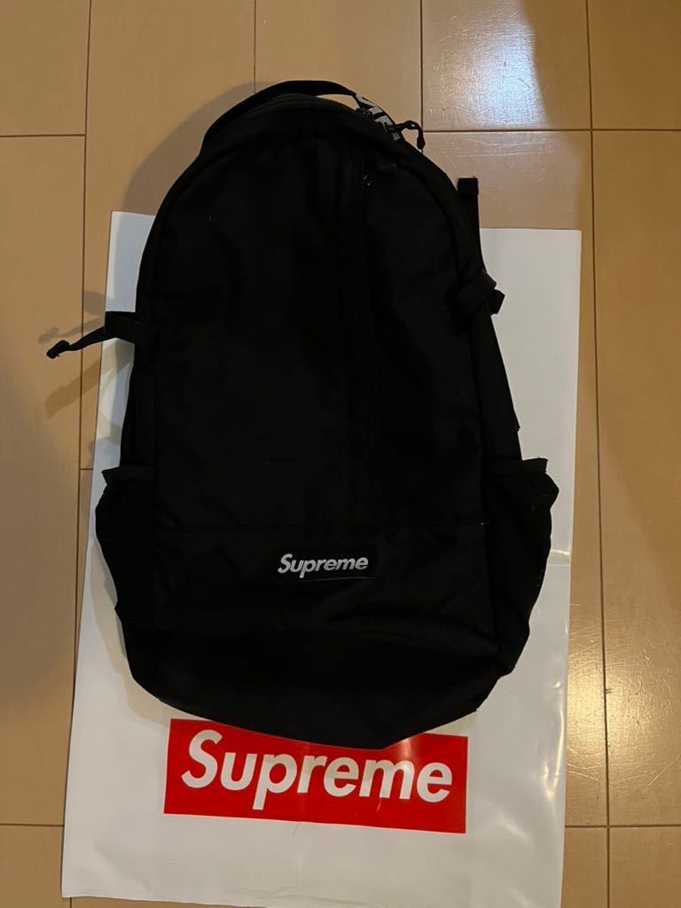 supreme 18ss backpack シュプリーム バックパック 黒 リュック